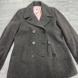 Gap gray Pea Coat